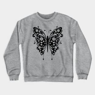 Butterfly Ornament Crewneck Sweatshirt